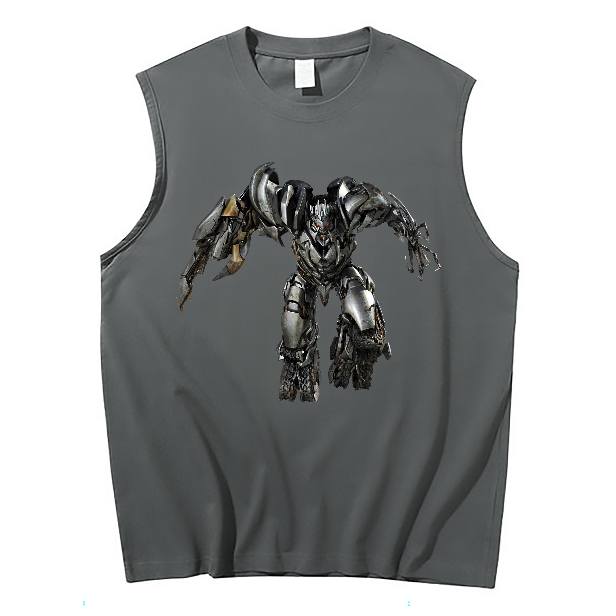 （画像用） Transformers トランスフォーマー コットン100％タンクトップ（フロントプリント）